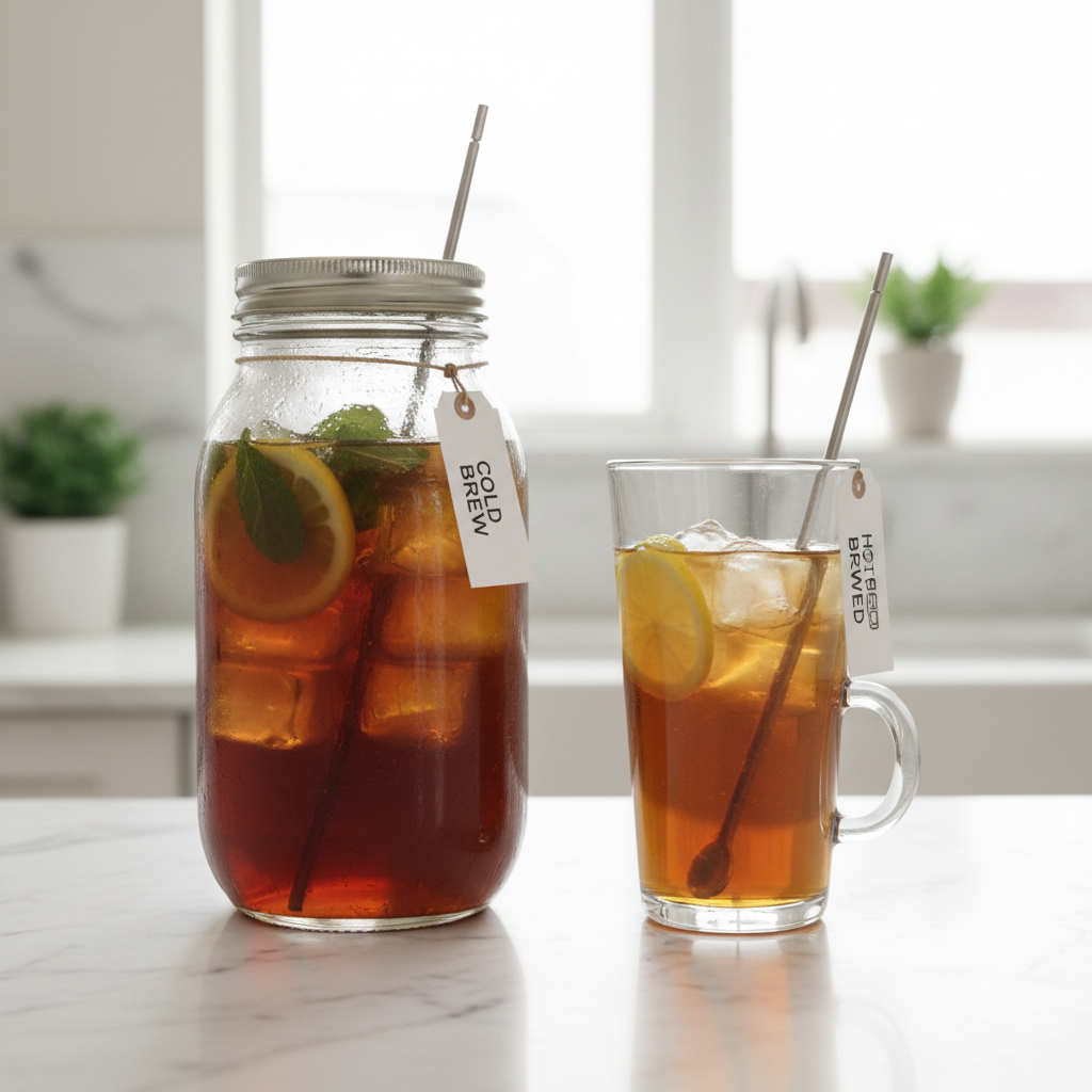 Cold Brew vs Hot Brew Iced Tea