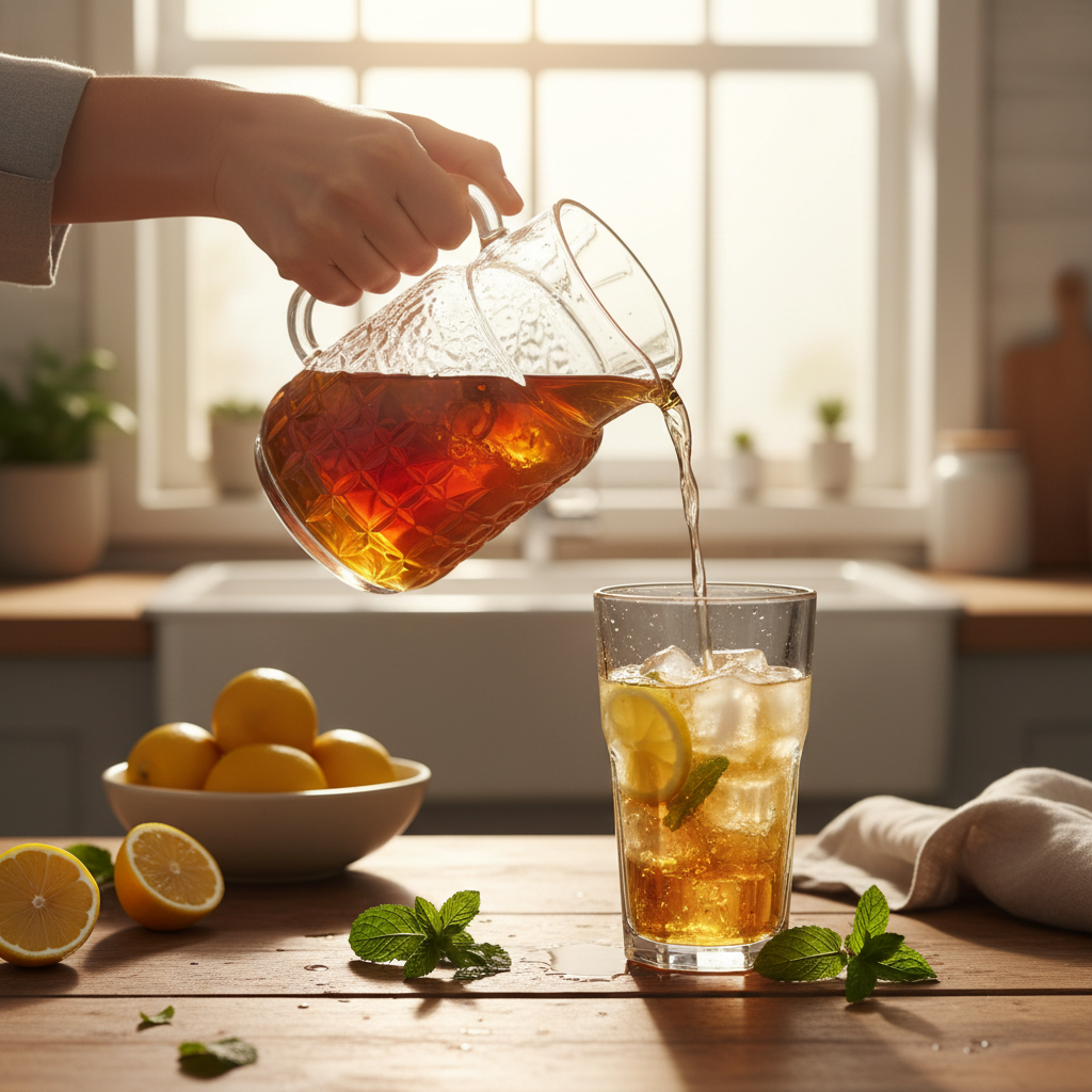 How to Make Iced Tea at Home